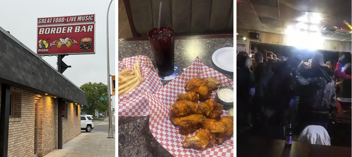 Border Bar Pizza Parlor Menu